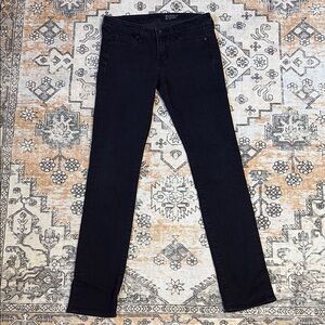 UNIQLO JEANS 26x33 heat tech skinny fit charcoal jeans